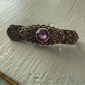 Judith Jack Pin Brooch 925 Sterling Silver